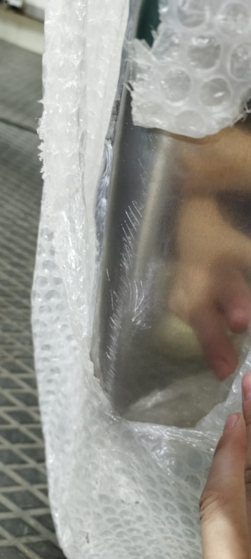 Алюминиевый топливный бак 800л. п/об (№ 814439)