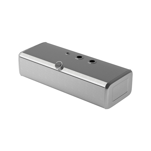 Алюминиевый топливный бак 200 литров Hyundai HD 78, 72, 65 старого образца (раздельные ТЗ и ДУТ)